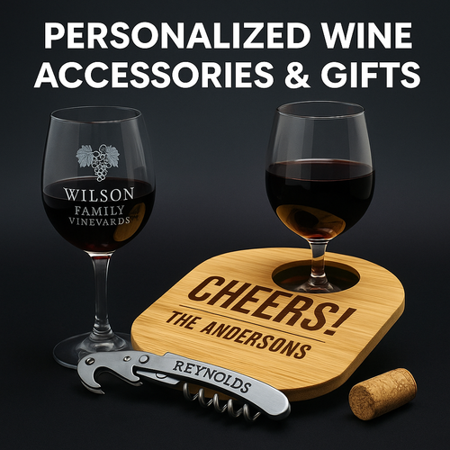 Personalized Wine Accessories & Gifts