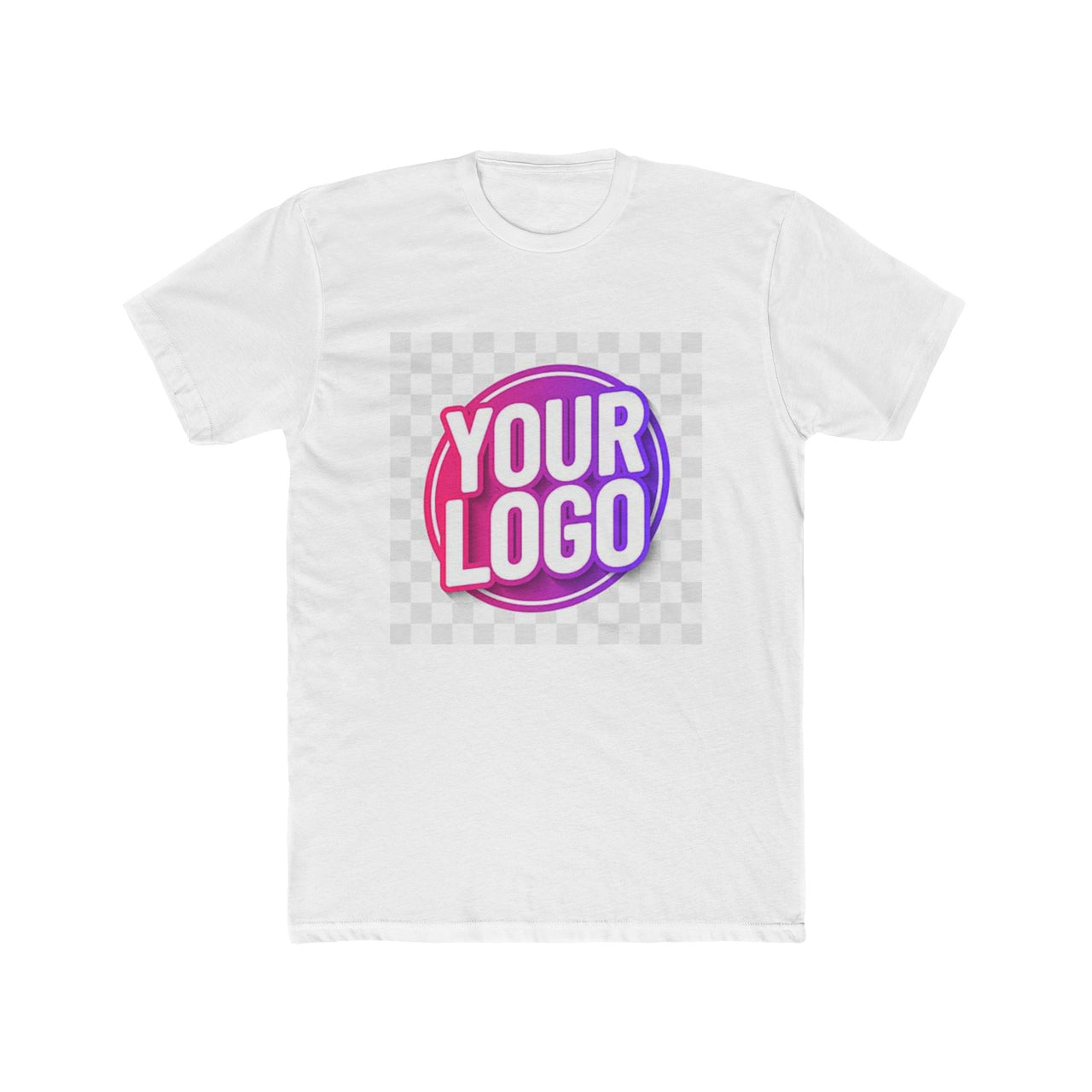Stylish Custom Logo T-Shirt, Unisex Cotton Crew Tee, Casual Wear, Gift for Him/Her, Promotional Event Shirt