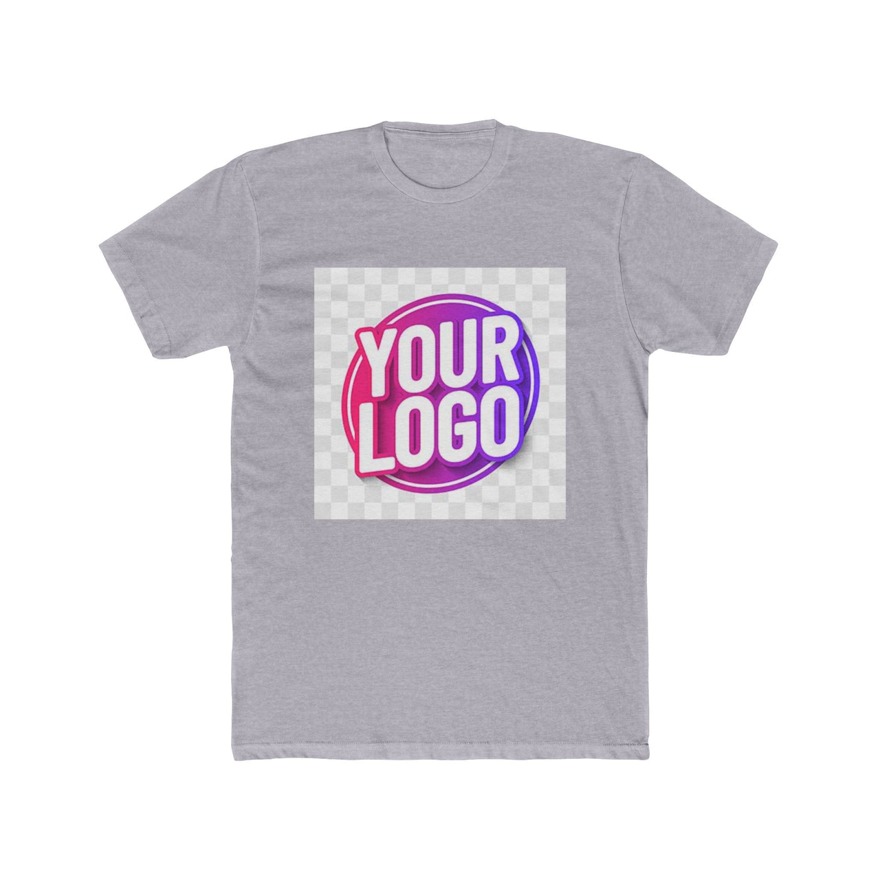 Stylish Custom Logo T-Shirt, Unisex Cotton Crew Tee, Casual Wear, Gift for Him/Her, Promotional Event Shirt