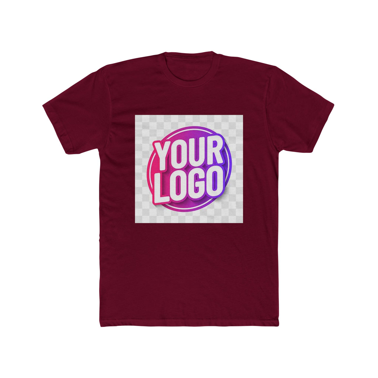 Stylish Custom Logo T-Shirt, Unisex Cotton Crew Tee, Casual Wear, Gift for Him/Her, Promotional Event Shirt