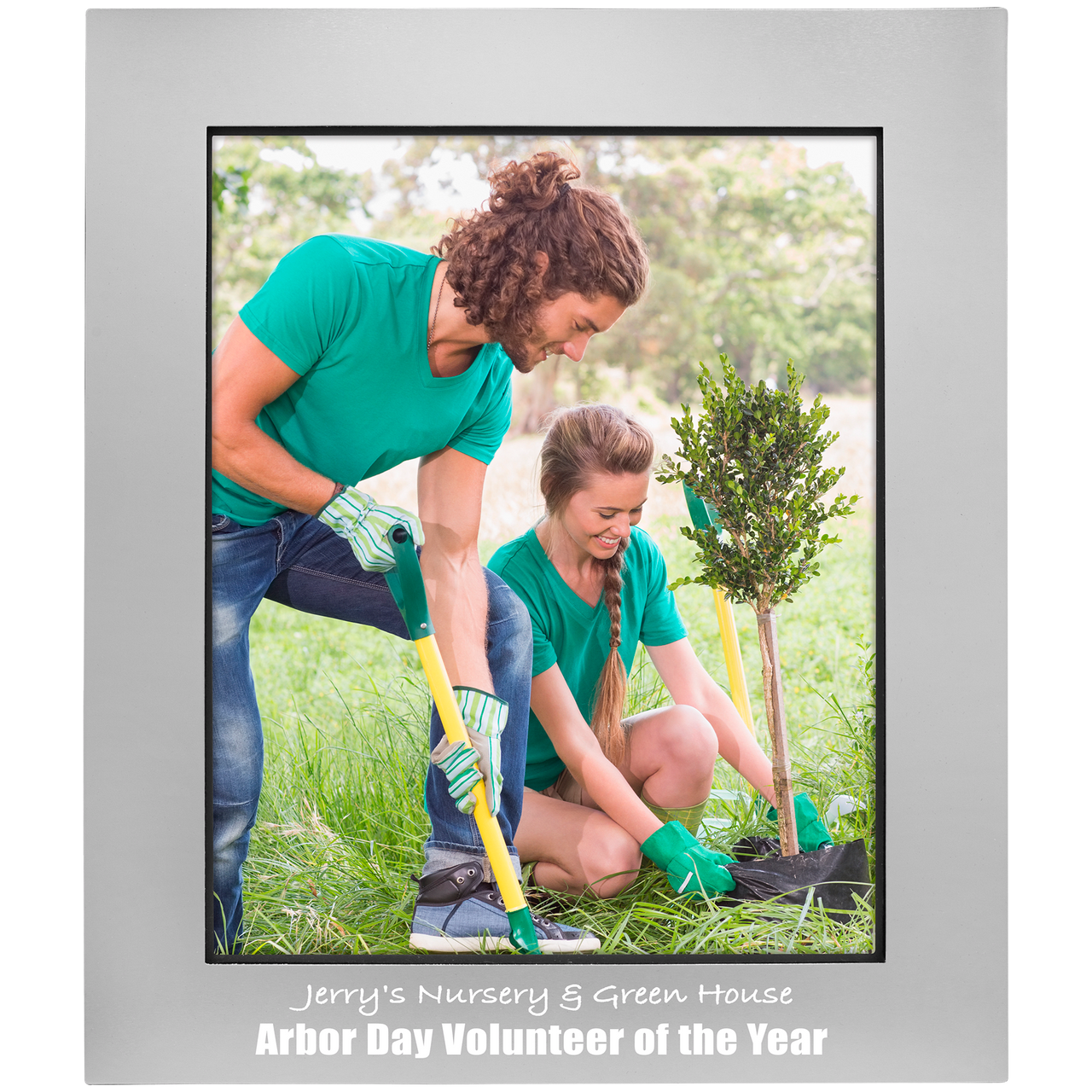 4" x 6" Black Aluminum Photo Frame