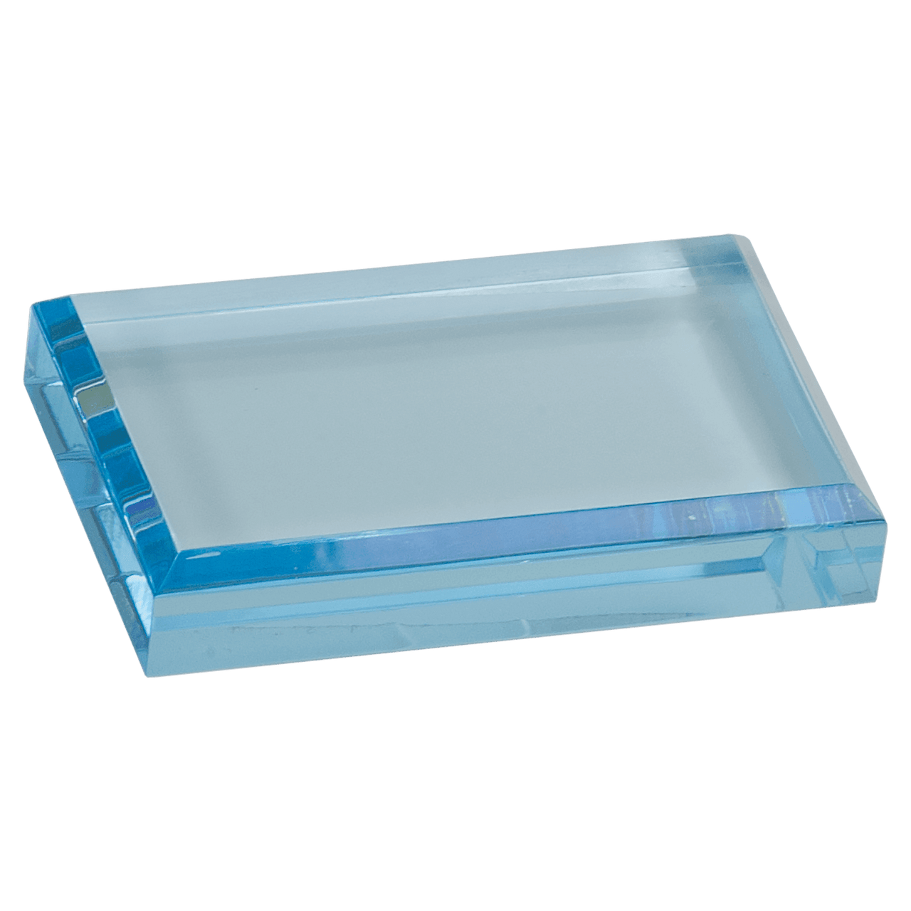 4" x 2 1/2" Clear Acrylic Paperweight
