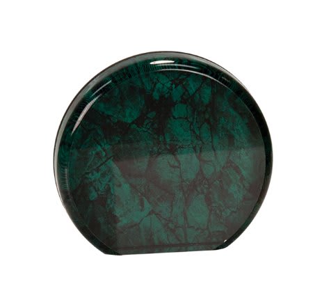 5 1/2" Red Marble Aurora Acrylic
