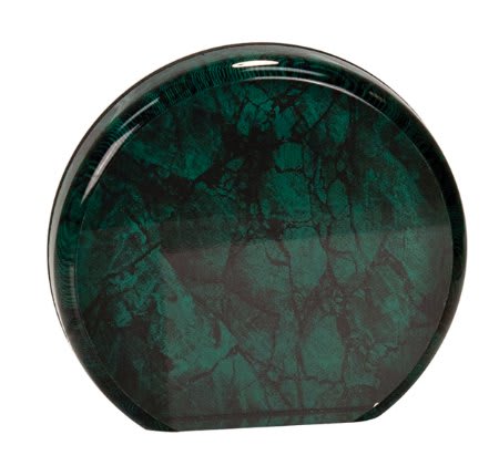 5 1/2" Red Marble Aurora Acrylic