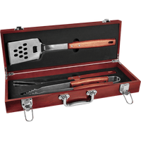 Thumbnail for 3-Piece Rosewood BBQ Set