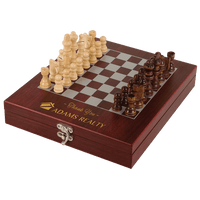 Thumbnail for Rosewood Finish Chess Set