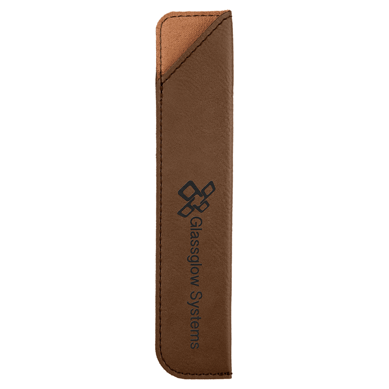 6 1/4" Rawhide Laserable Leatherette Pen Sleeve
