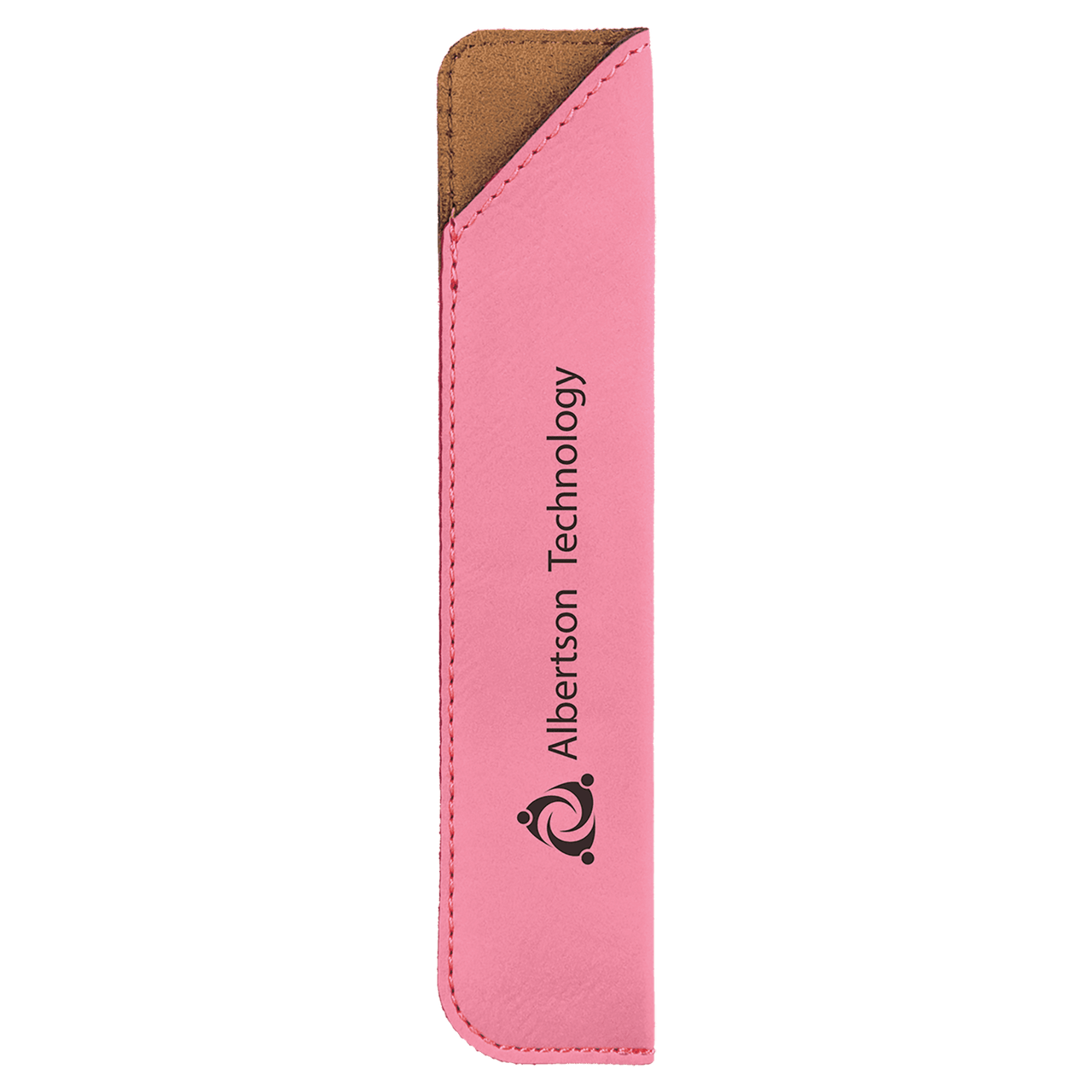 6 1/4" Rawhide Laserable Leatherette Pen Sleeve