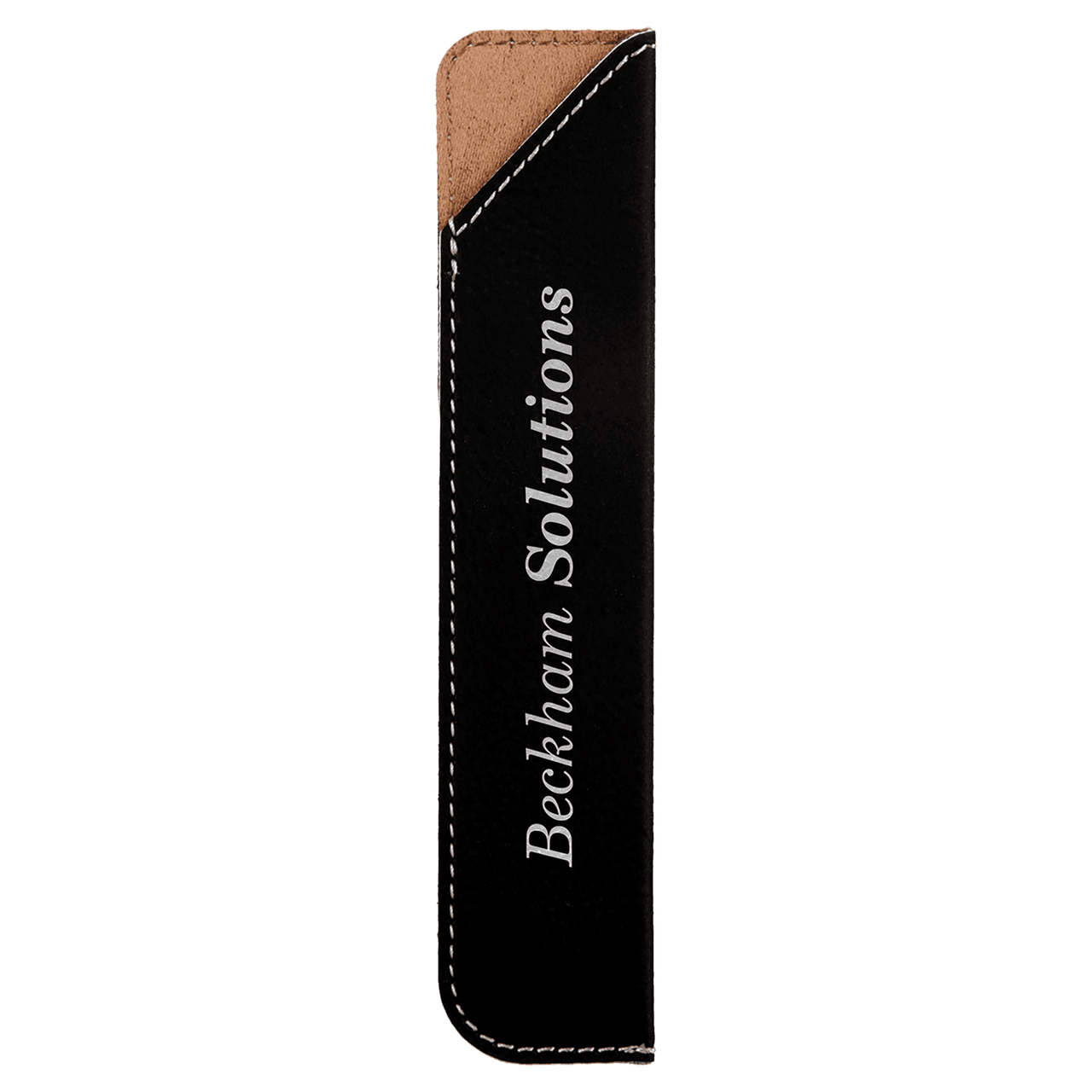 6 1/4" Rawhide Laserable Leatherette Pen Sleeve