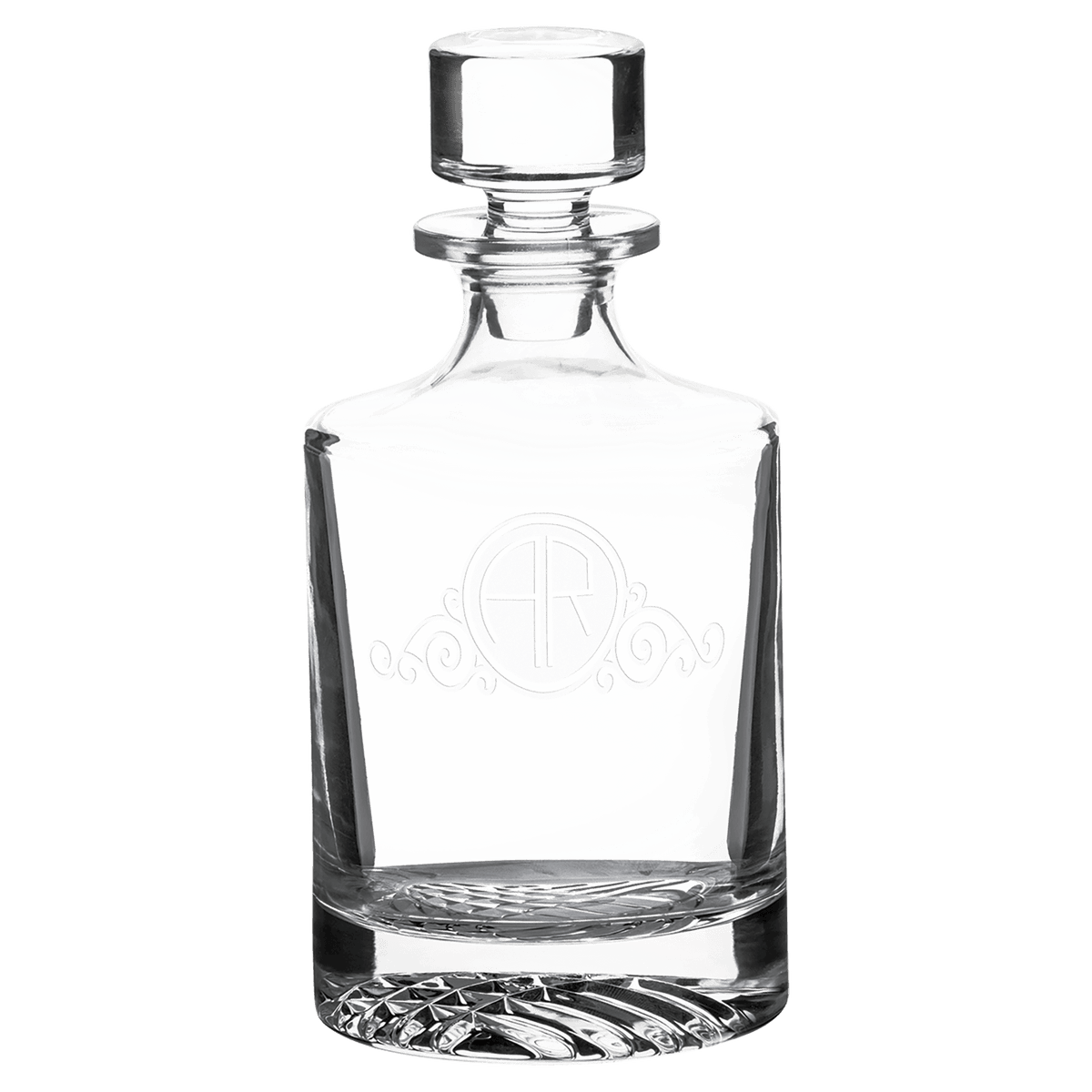 810ml Rectangle Glass Decanter with Printed Gift Box