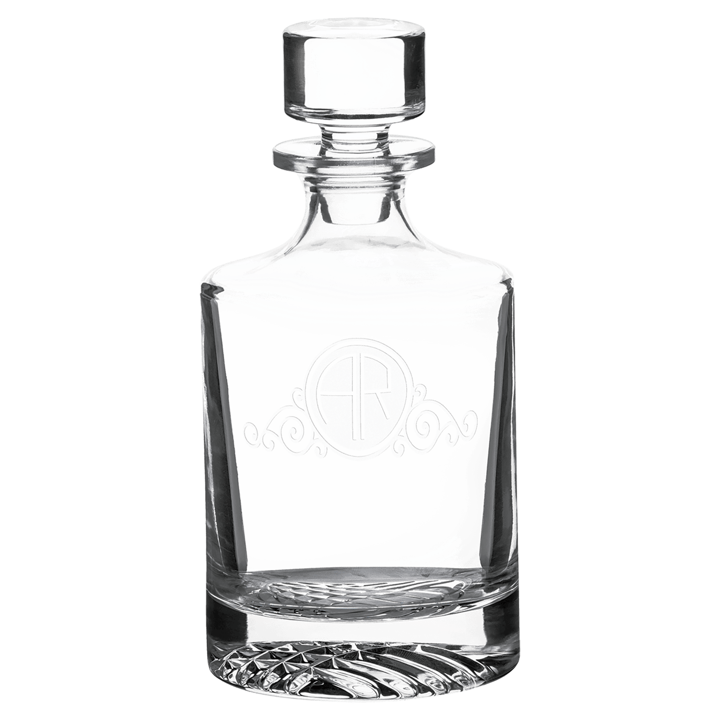 810ml Rectangle Glass Decanter with Printed Gift Box