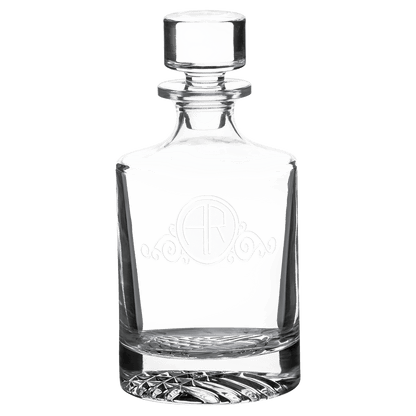 810ml Rectangle Glass Decanter with Printed Gift Box