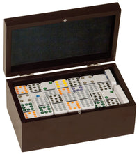Thumbnail for Rosewood Finish Double Twelves Dominos Set with 91 Dominos