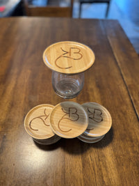 Thumbnail for Custom Wine Glass Charcuterie Topper Charcuterie Bamboo Wine Board Topper,Keep Bugs Out and Prevent Spills, Wine Glass Charcuterie Holder for Family Gatherings Bars Housewarming Gift