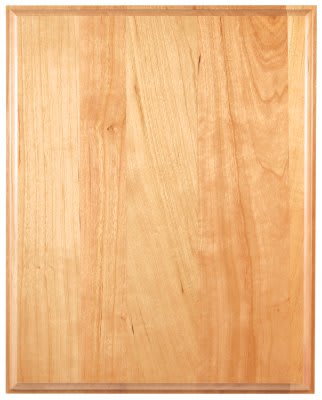 6" x 8" Genuine Cherry Plaque