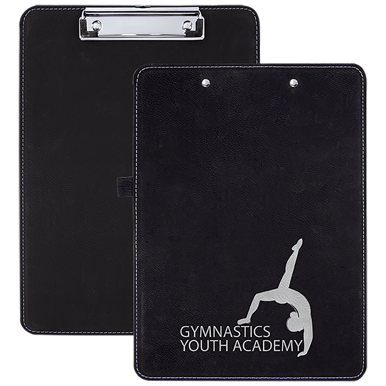 9" x 12 1/2" Rawhide Laserable Leatherette Clipboard