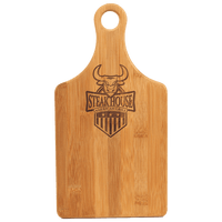 Thumbnail for Bamboo Paddle Shape Cutting Board