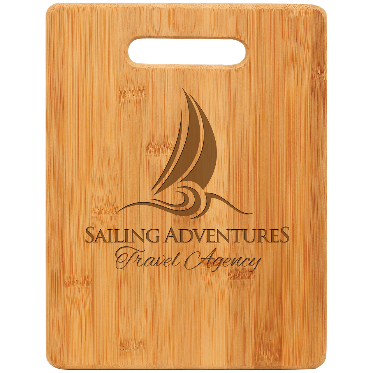 Bamboo Paddle Shape Cutting Board