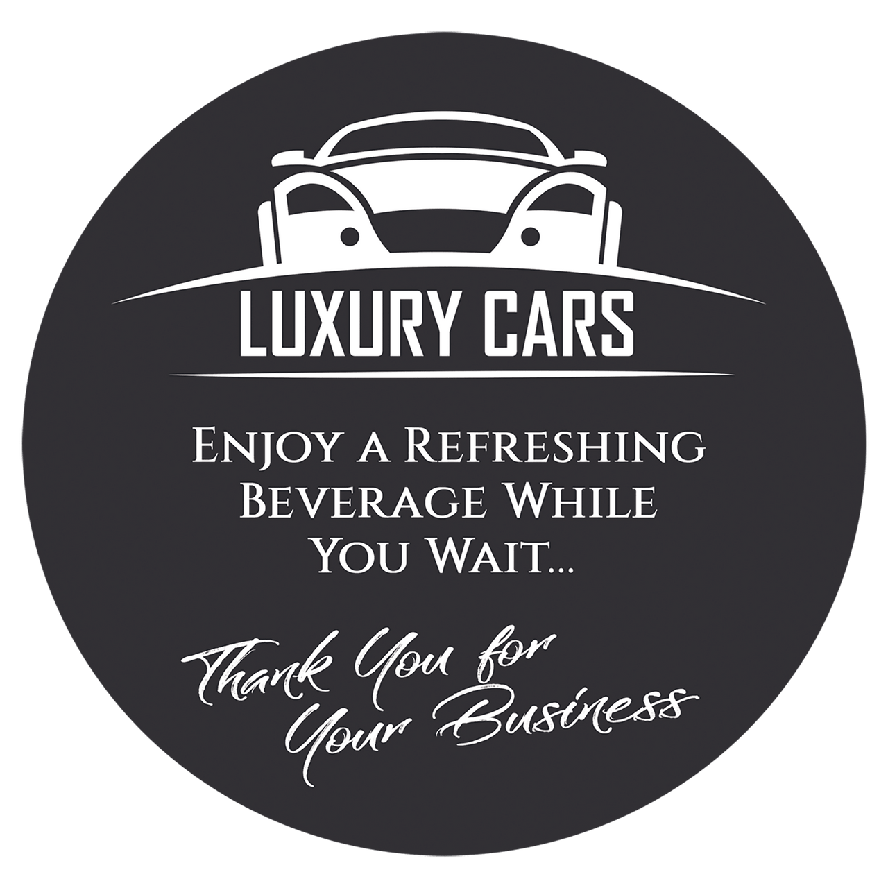 3 3/4" Round Red/White Silicone Coaster