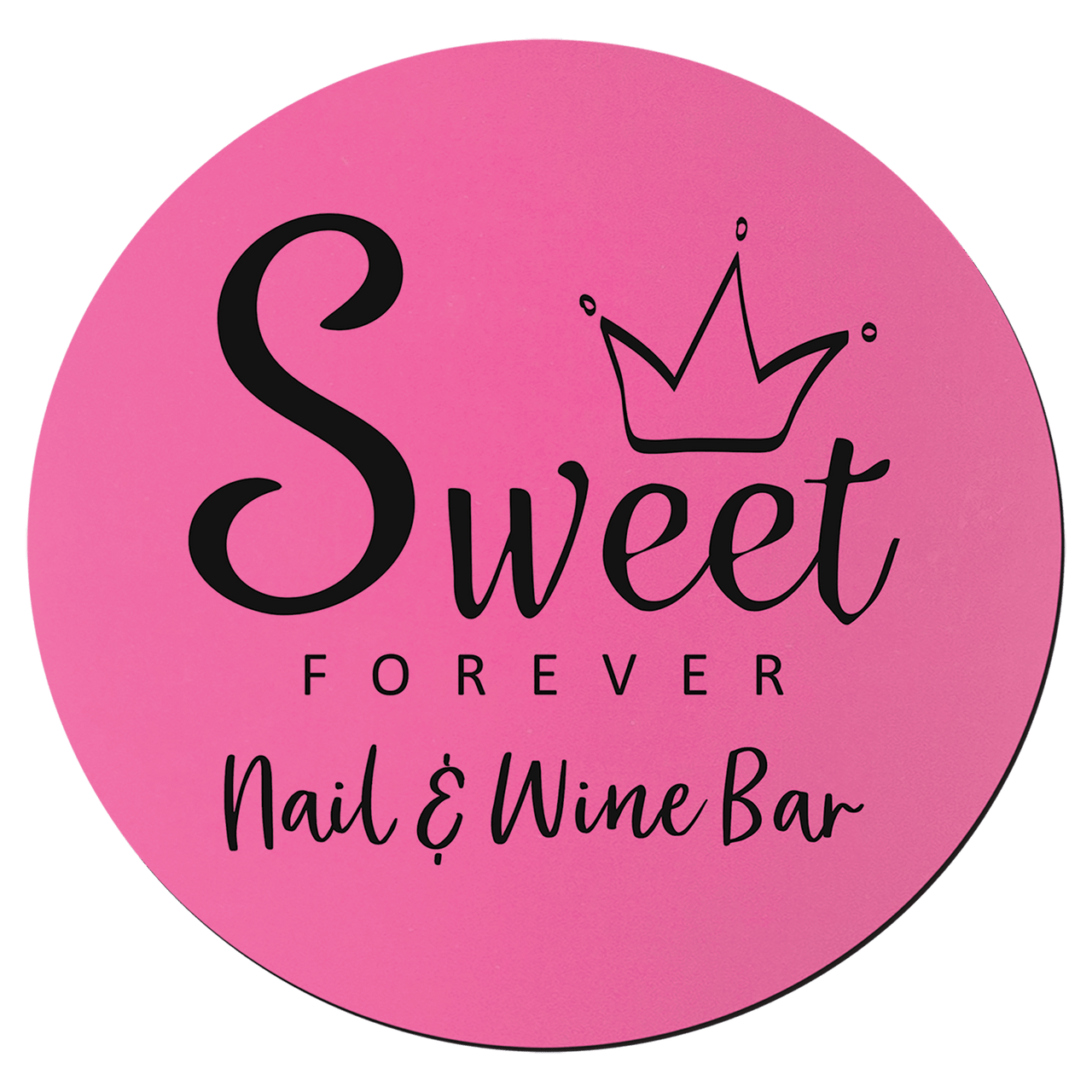 3 3/4" Round Red/White Silicone Coaster