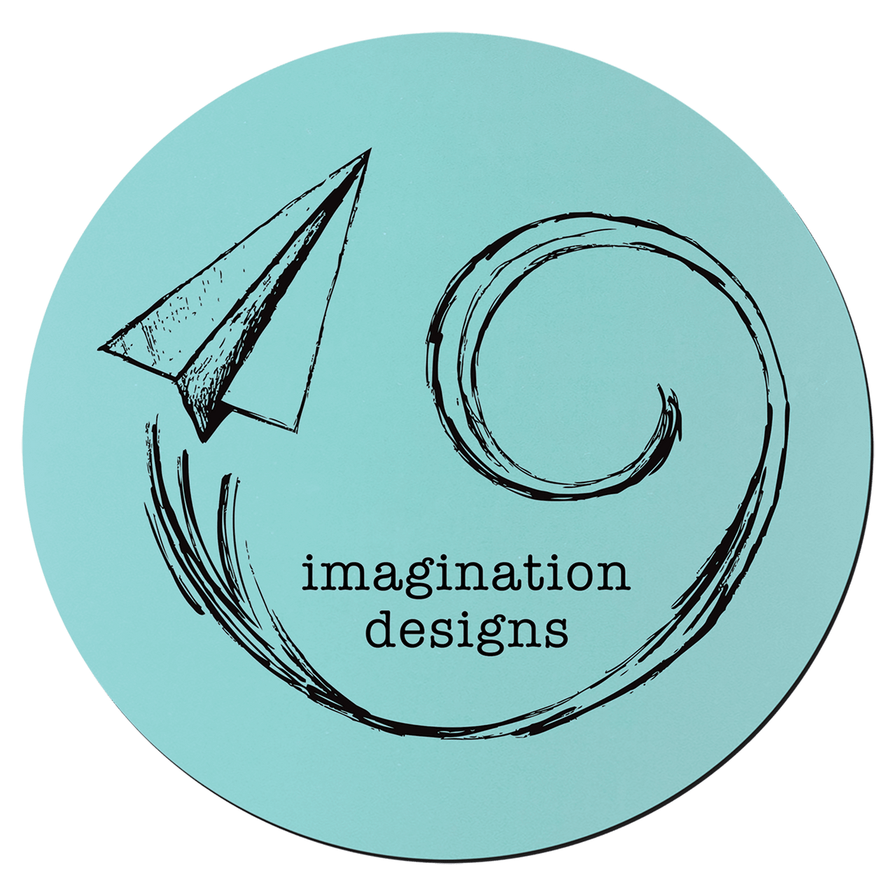 3 3/4" Round Red/White Silicone Coaster