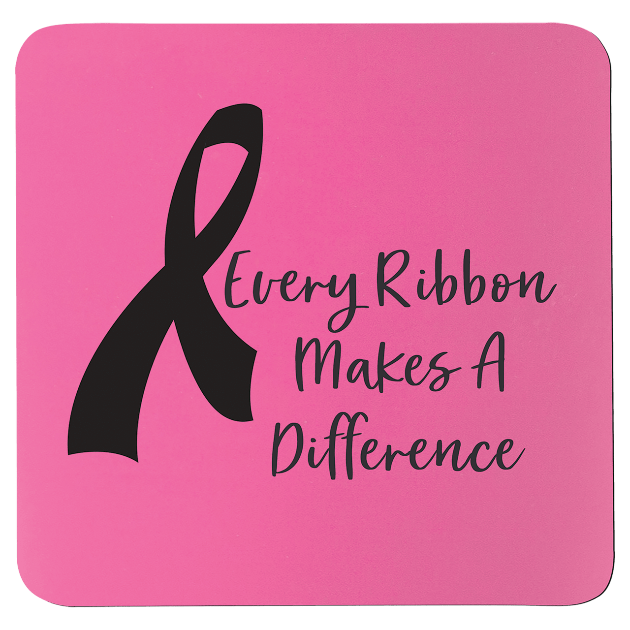 3 3/4" Round Red/White Silicone Coaster