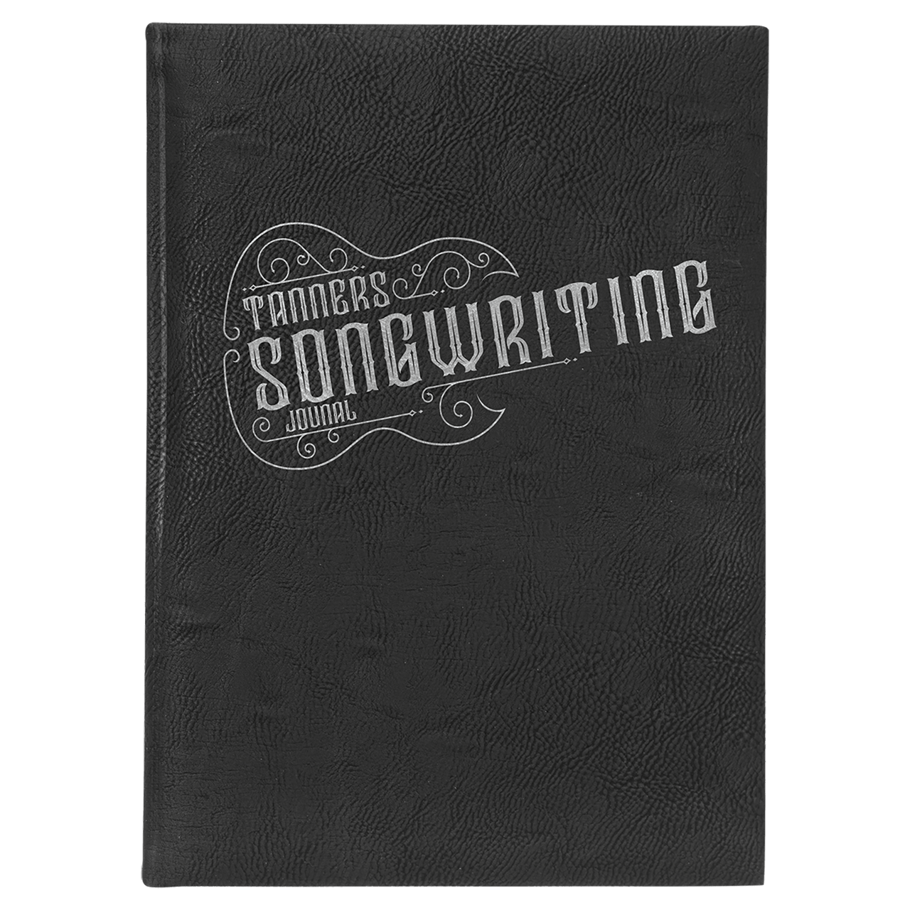 7" x 9 3/4" Rawhide Laserable Leatherette Journal with Lined Notepad