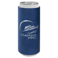 Thumbnail for Red Laserable Leatherette Slim Beverage Holder