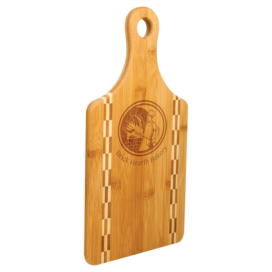 Bamboo Paddle Shape Cutting Board