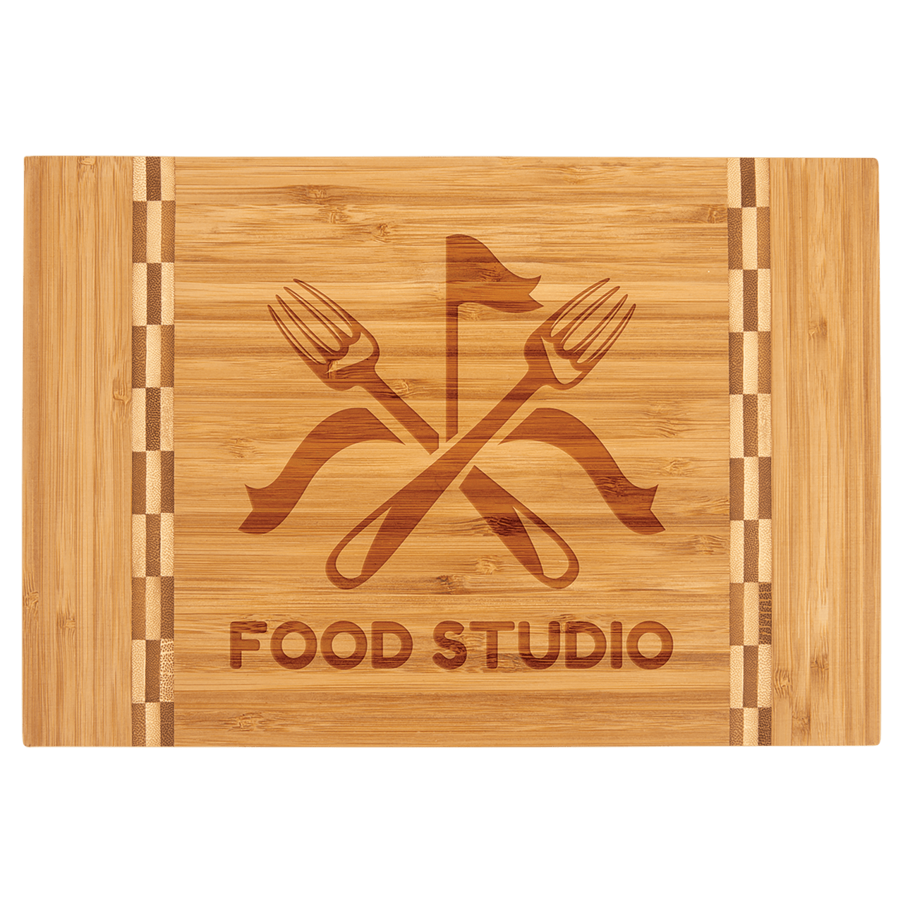 Bamboo Paddle Shape Cutting Board