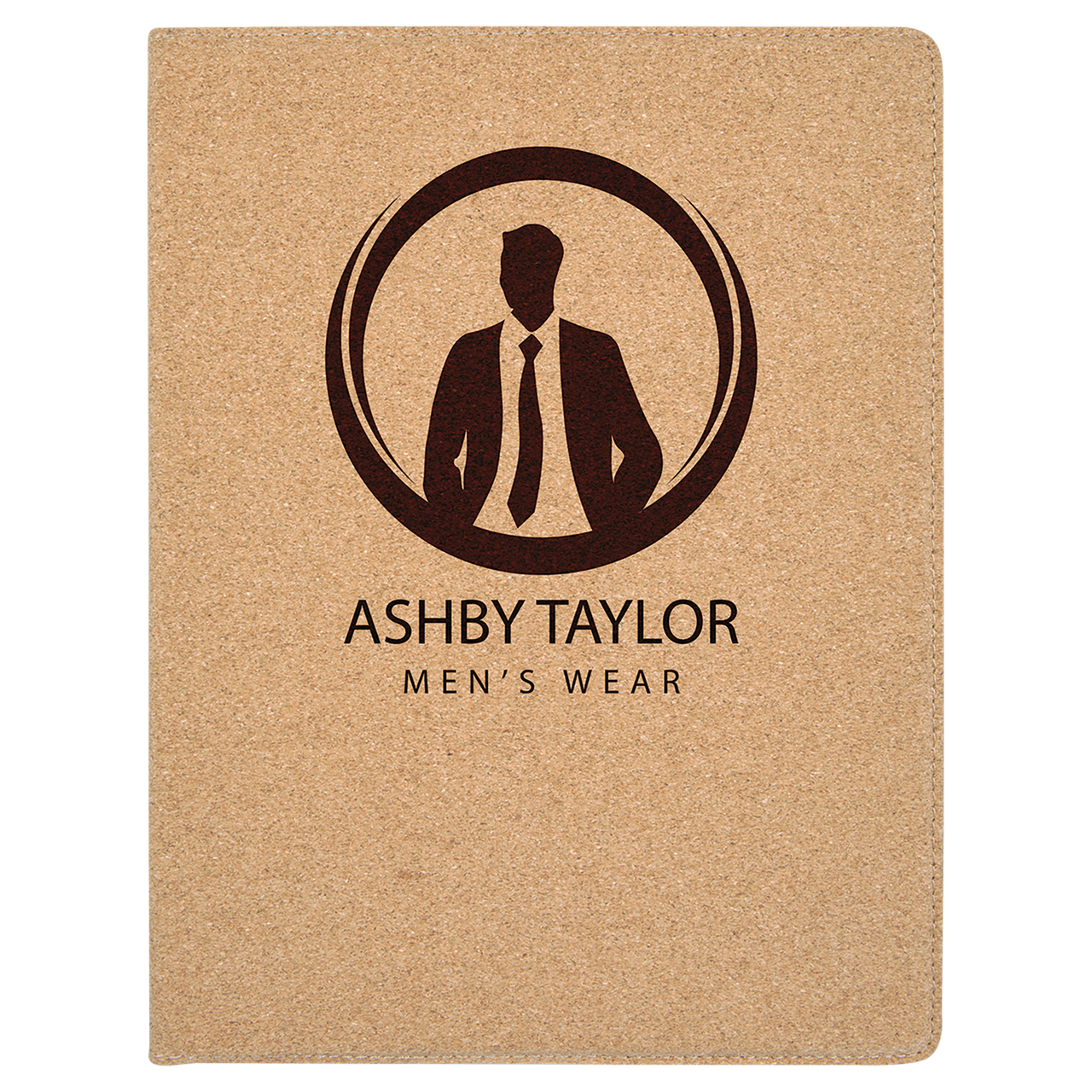 9 1/2" x 12" Cork Portfolio with Notepad