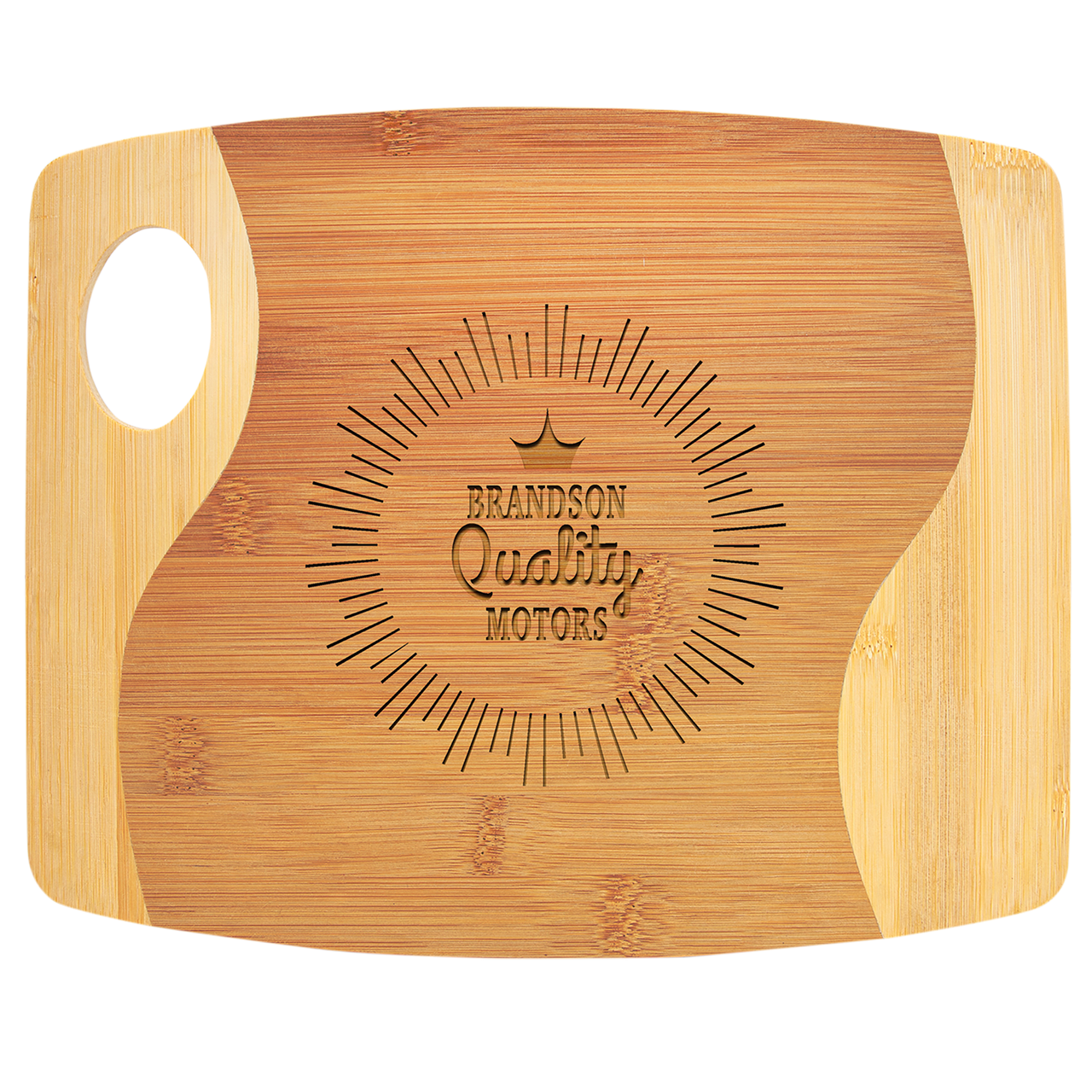 Bamboo Paddle Shape Cutting Board