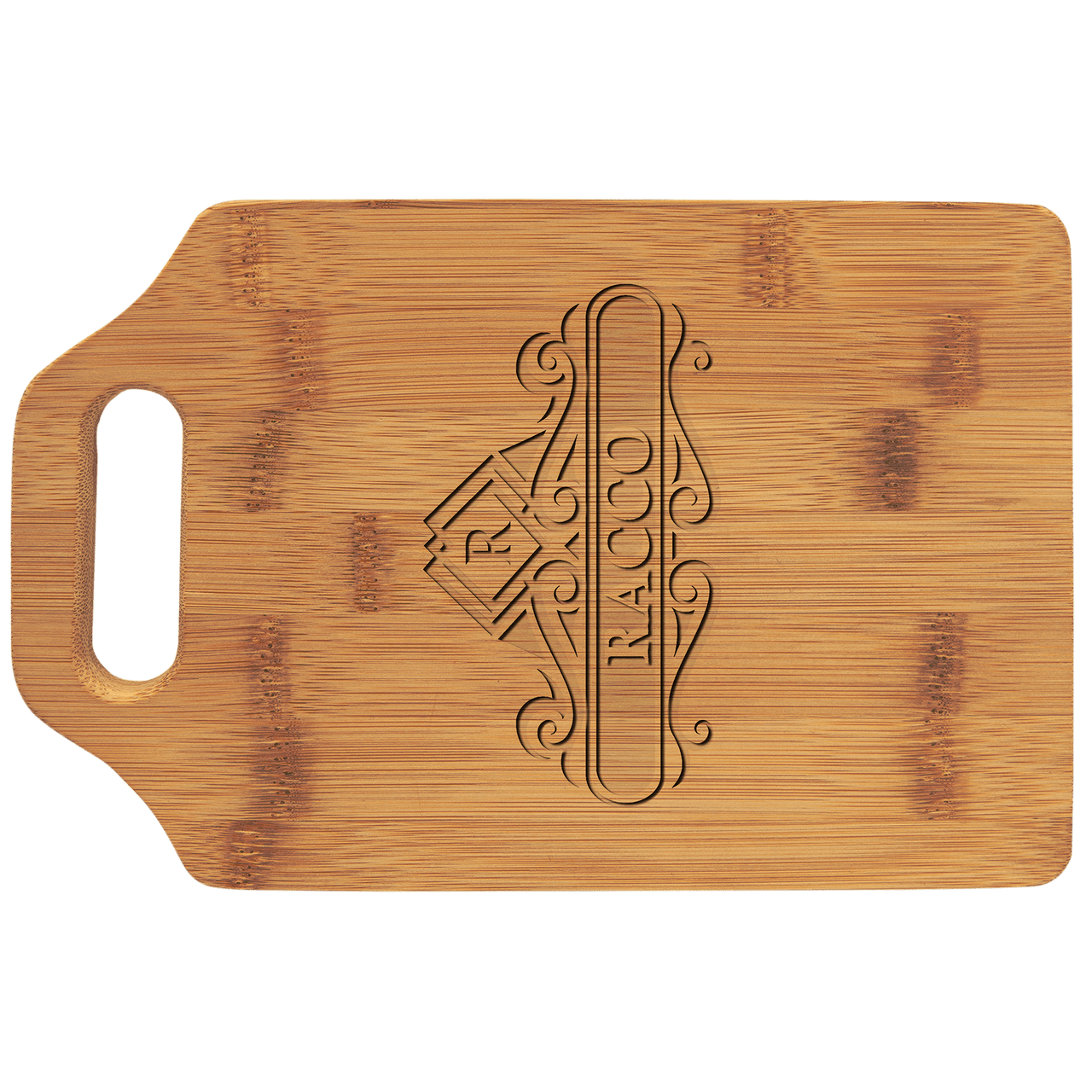 Bamboo Paddle Shape Cutting Board