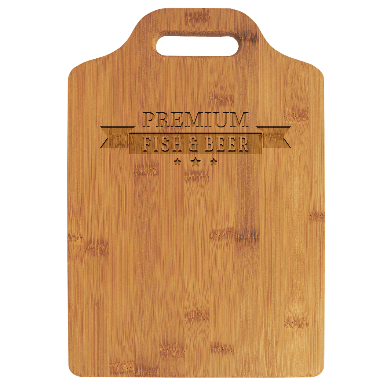 Bamboo Paddle Shape Cutting Board