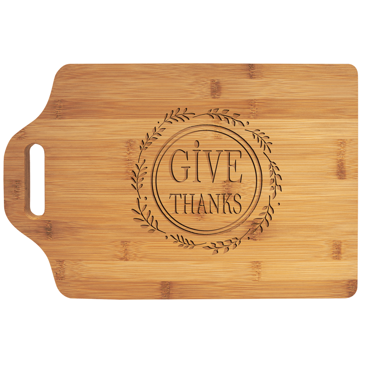 Bamboo Paddle Shape Cutting Board