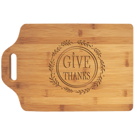 Thumbnail for Bamboo Paddle Shape Cutting Board