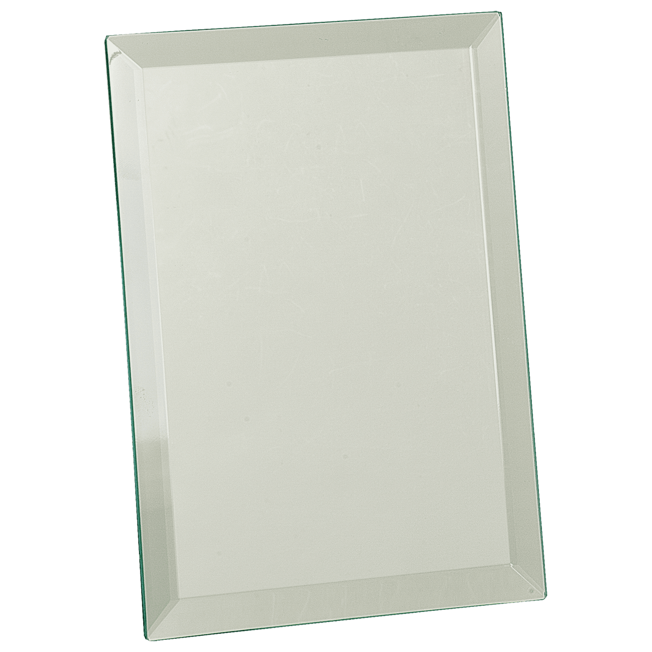 9" x 12" Clear Glass Mirror Plaque