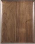 9" x 12" 45 Degree Bevel Edge Genuine Walnut Plaque