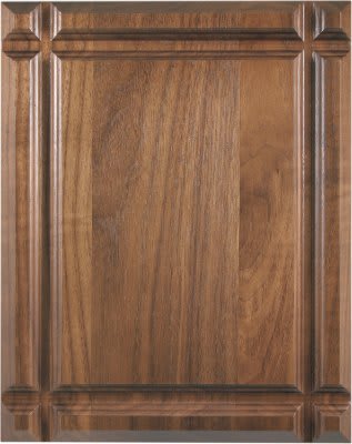 9" x 12" Grooved Face Genuine Walnut Plaque