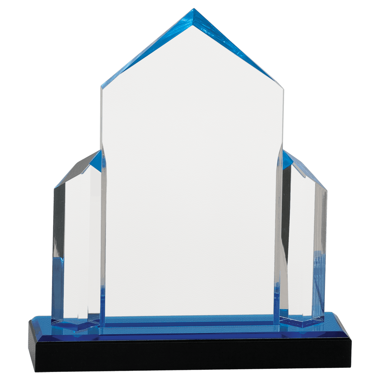 7" x 8" Blue Jewel Post Impress Acrylic