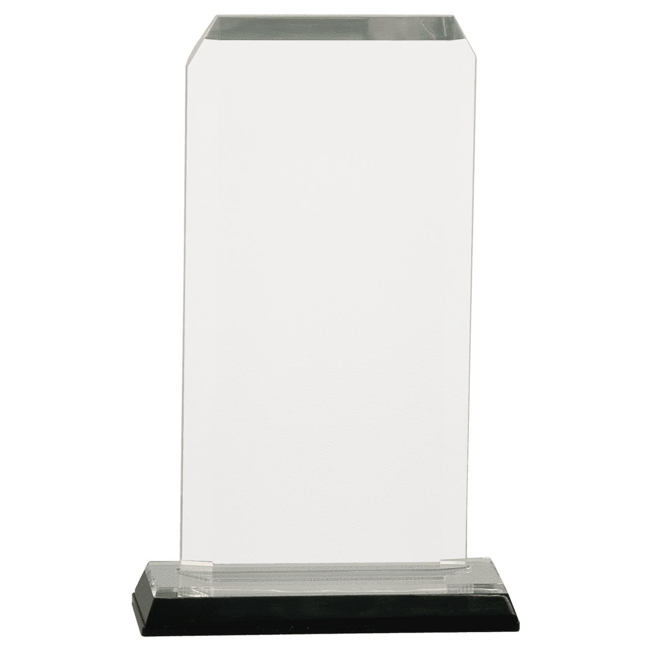 3 1/2" x 5 1/2" Gold Clipped Corner Impress Acrylic
