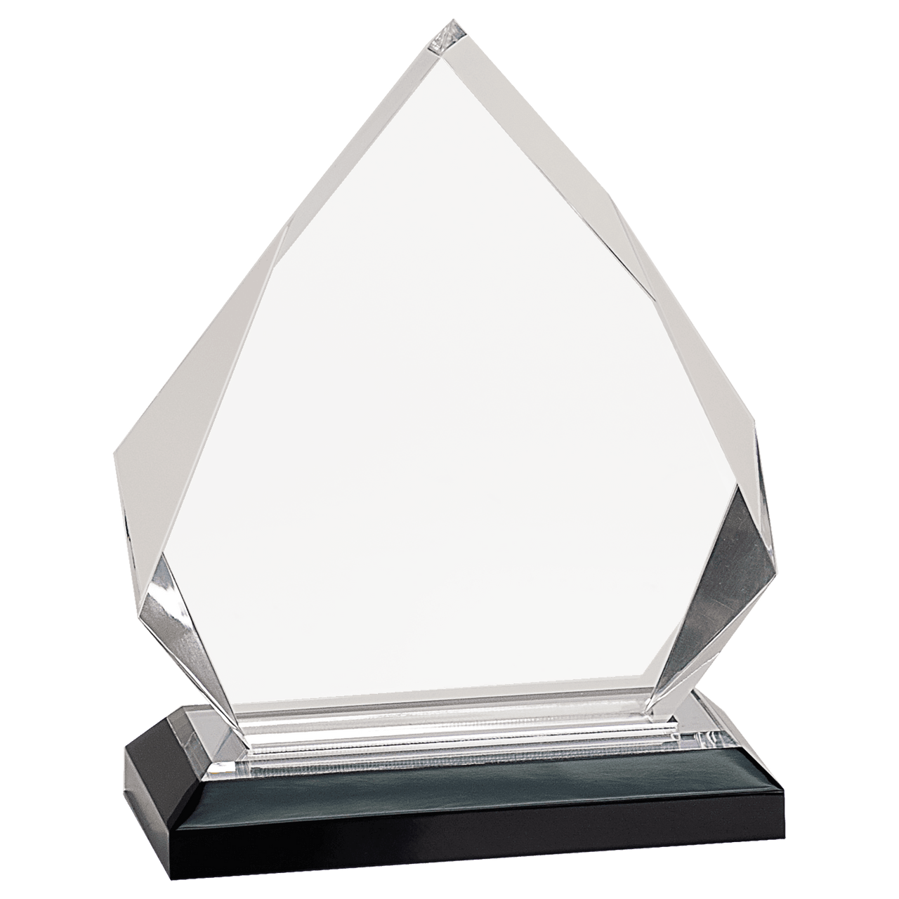 5 1/4" x 8 3/4" Gold Diamond Impress Acrylic