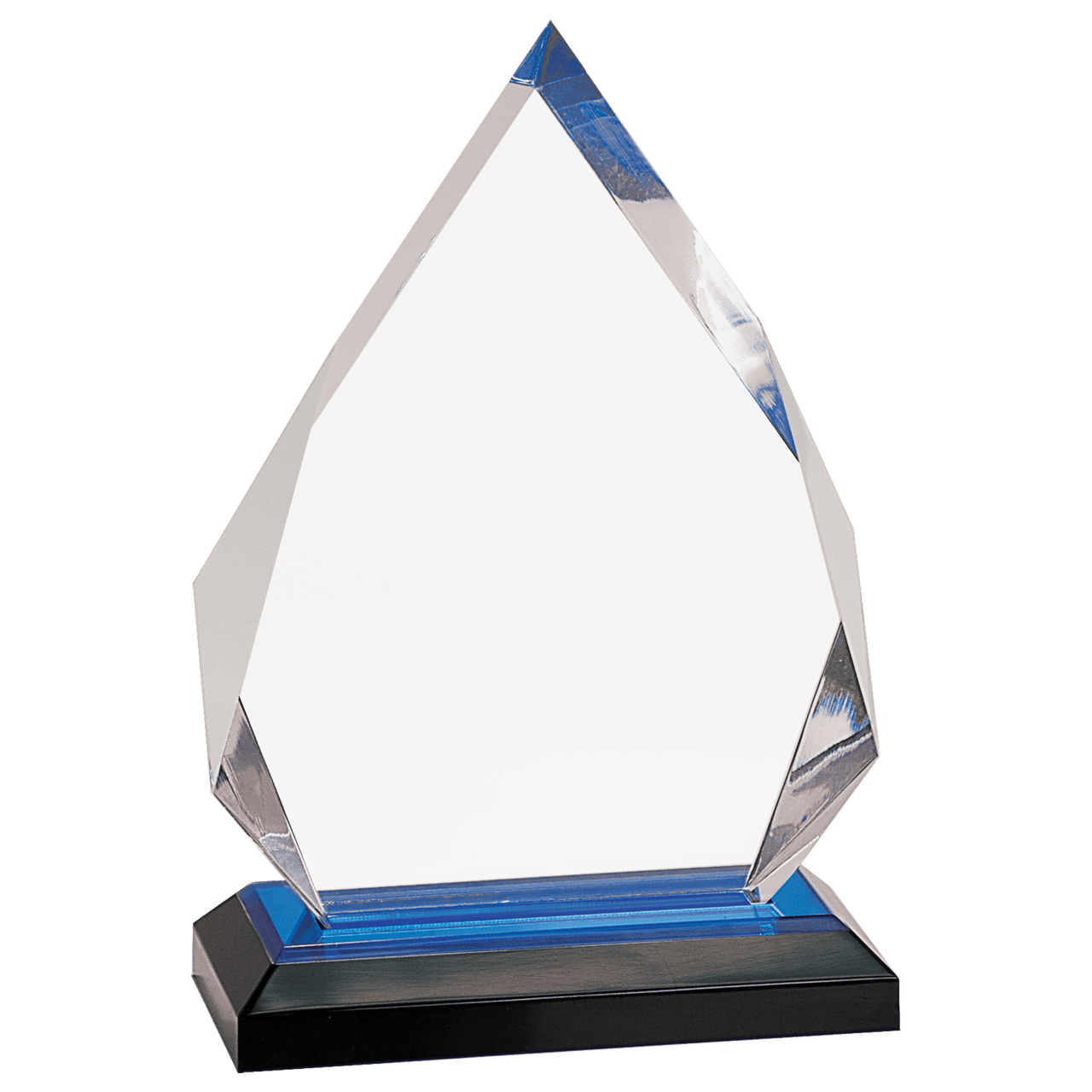 5 1/4" x 8 3/4" Gold Diamond Impress Acrylic