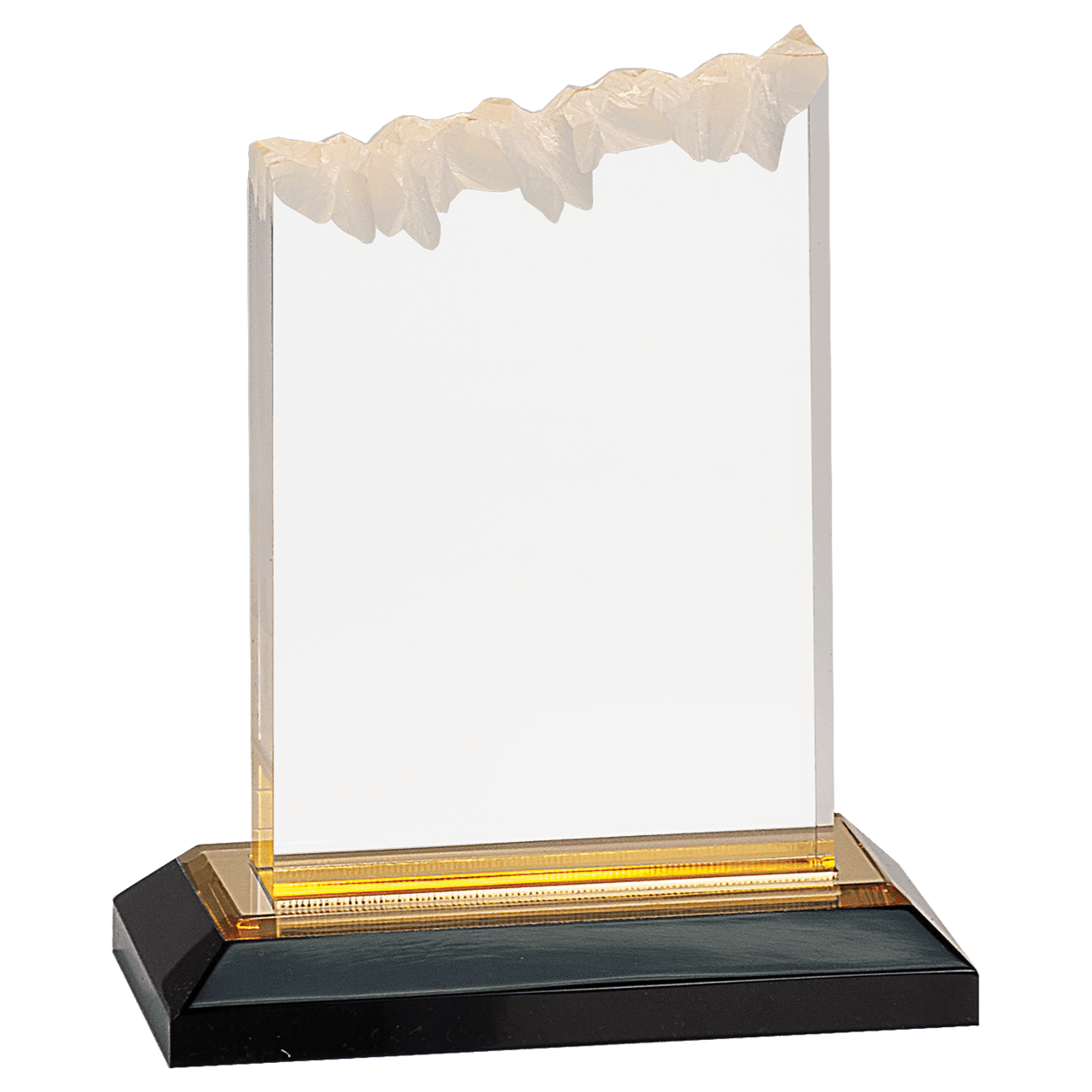 5" x 8" Gold Frosted Impress Acrylic