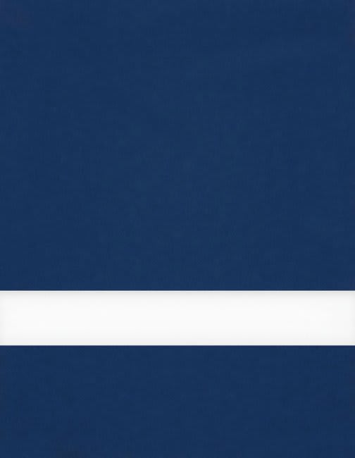 12" x 24" x 1/16" Navy/White Matte Duets Laser Indoor Plastic