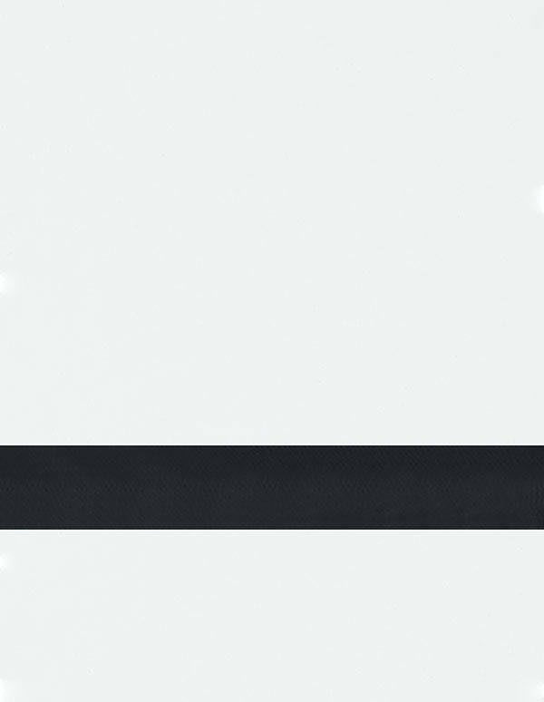 Undersize .020" Black/White Duets Flexible Contours Plastic