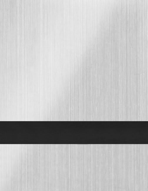 12" x 24" x 1/16" Brushed Gold/Black Duets with Clear-Guard Laser Indoor Plastic