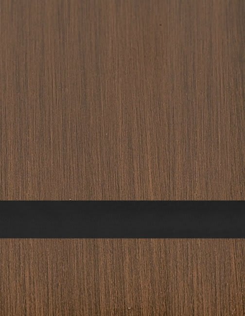 24" x 49" x 1/16" Deep Bronze/Black Duets Laser Indoor Plastic