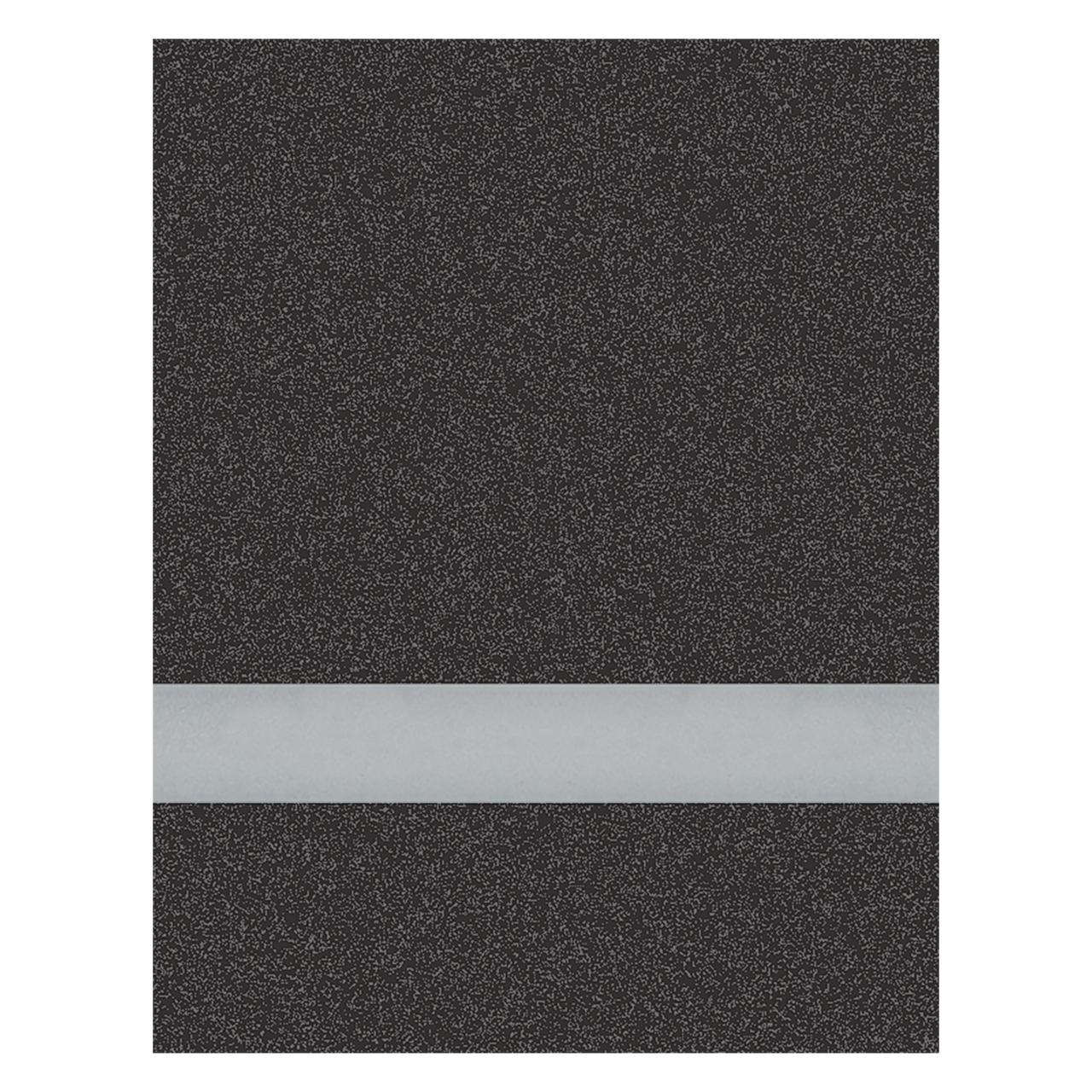 23 1/2" x 49" x 1/16" Walnut/White Duets Laser Indoor Plastic