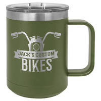 Thumbnail for Polar Camel 15 oz. Red Vacuum Insulated Mug with Slider Lid